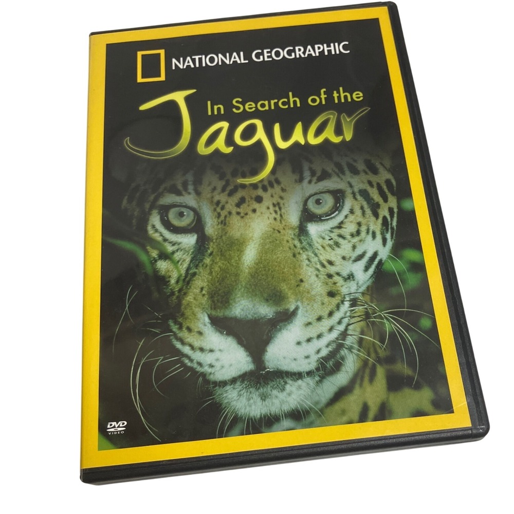 National Geographic In‎ Search of the Jaguar DVD Documentary Nature Wildlife